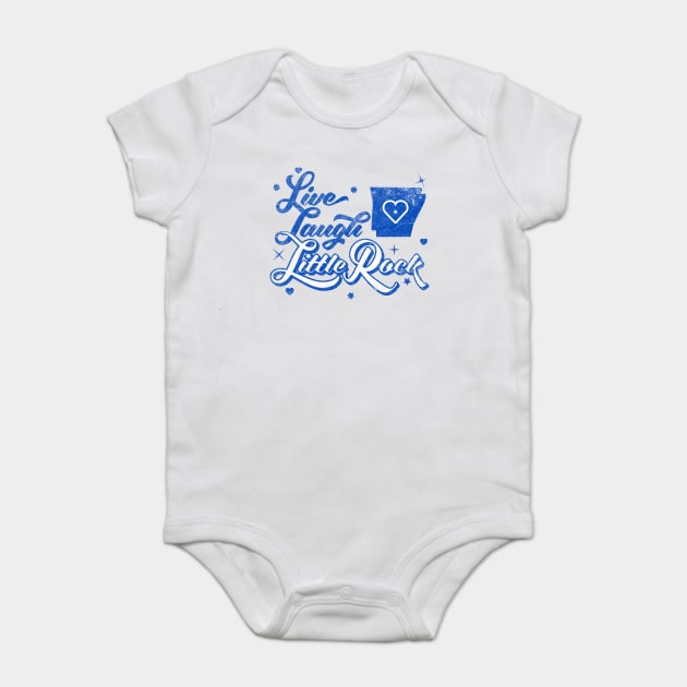 Live Laugh Little Rock Baby Bodysuit by rt-shirts